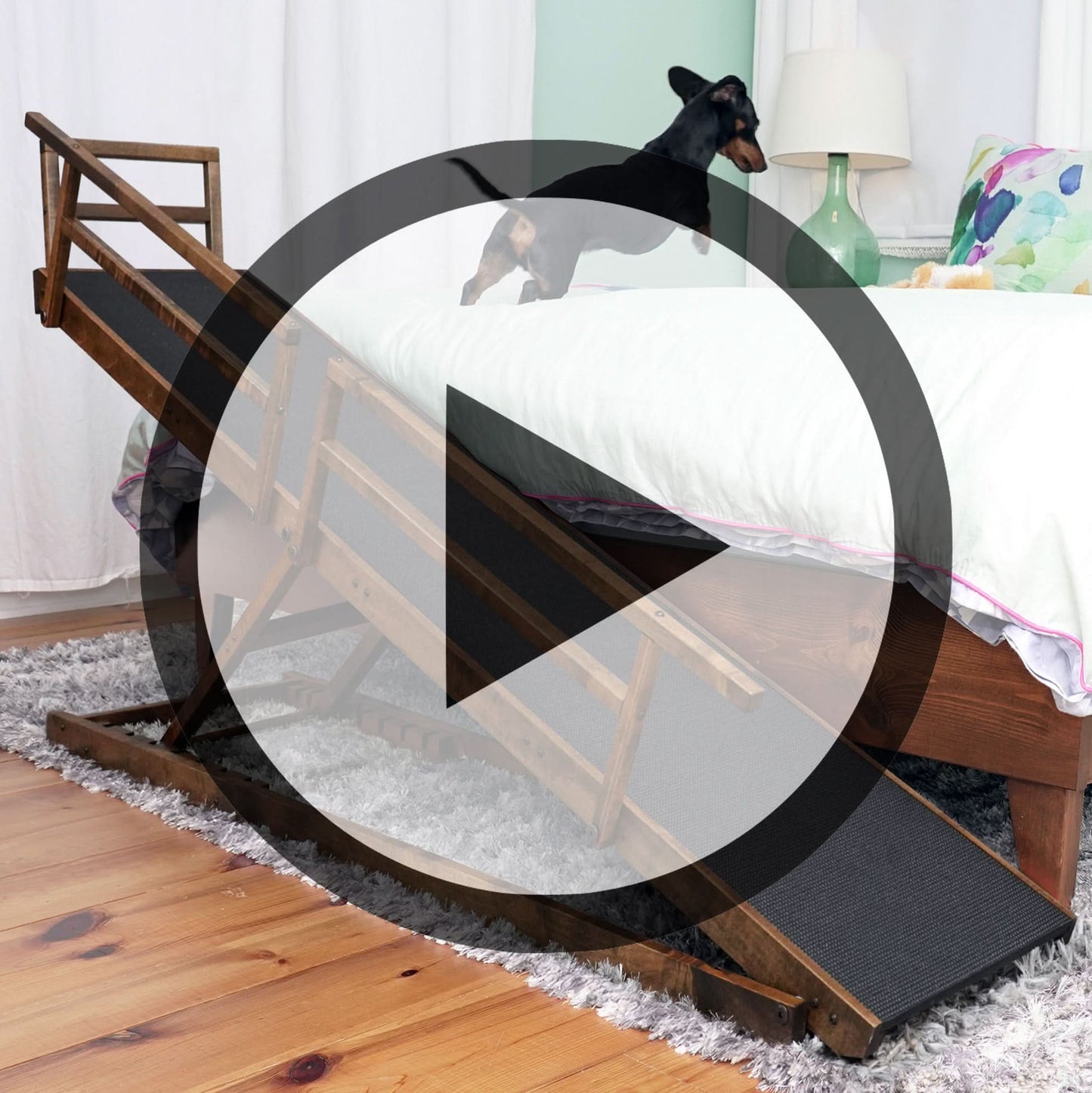 Small Dog Ramp for Bed