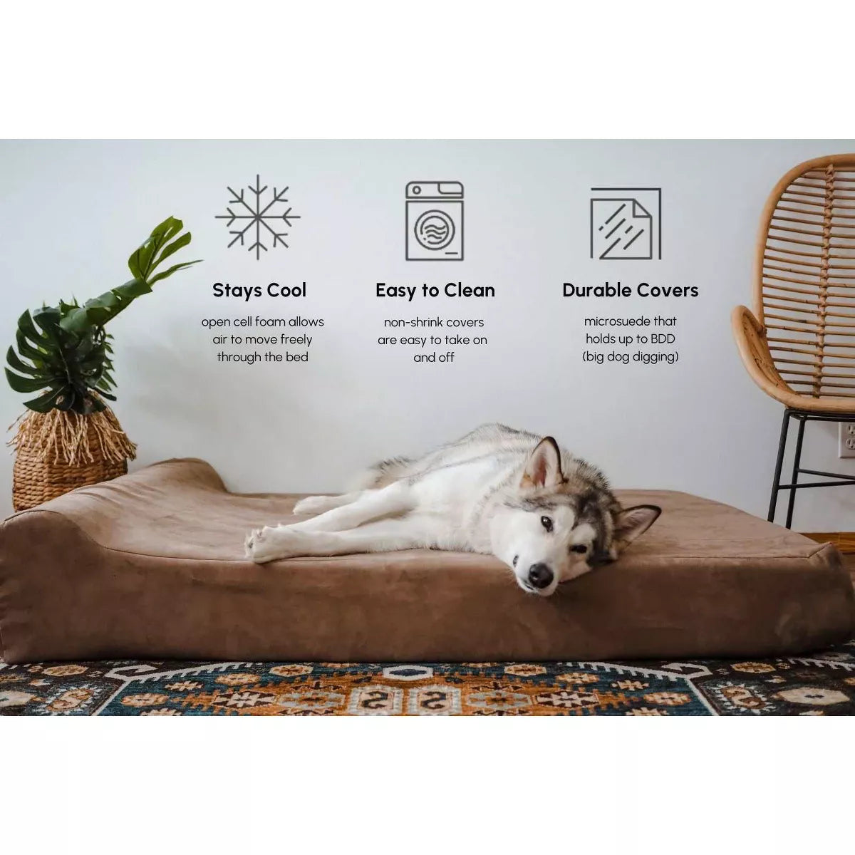 Big Barker 7" Orthopedic Dog Bed - Sofa Edition