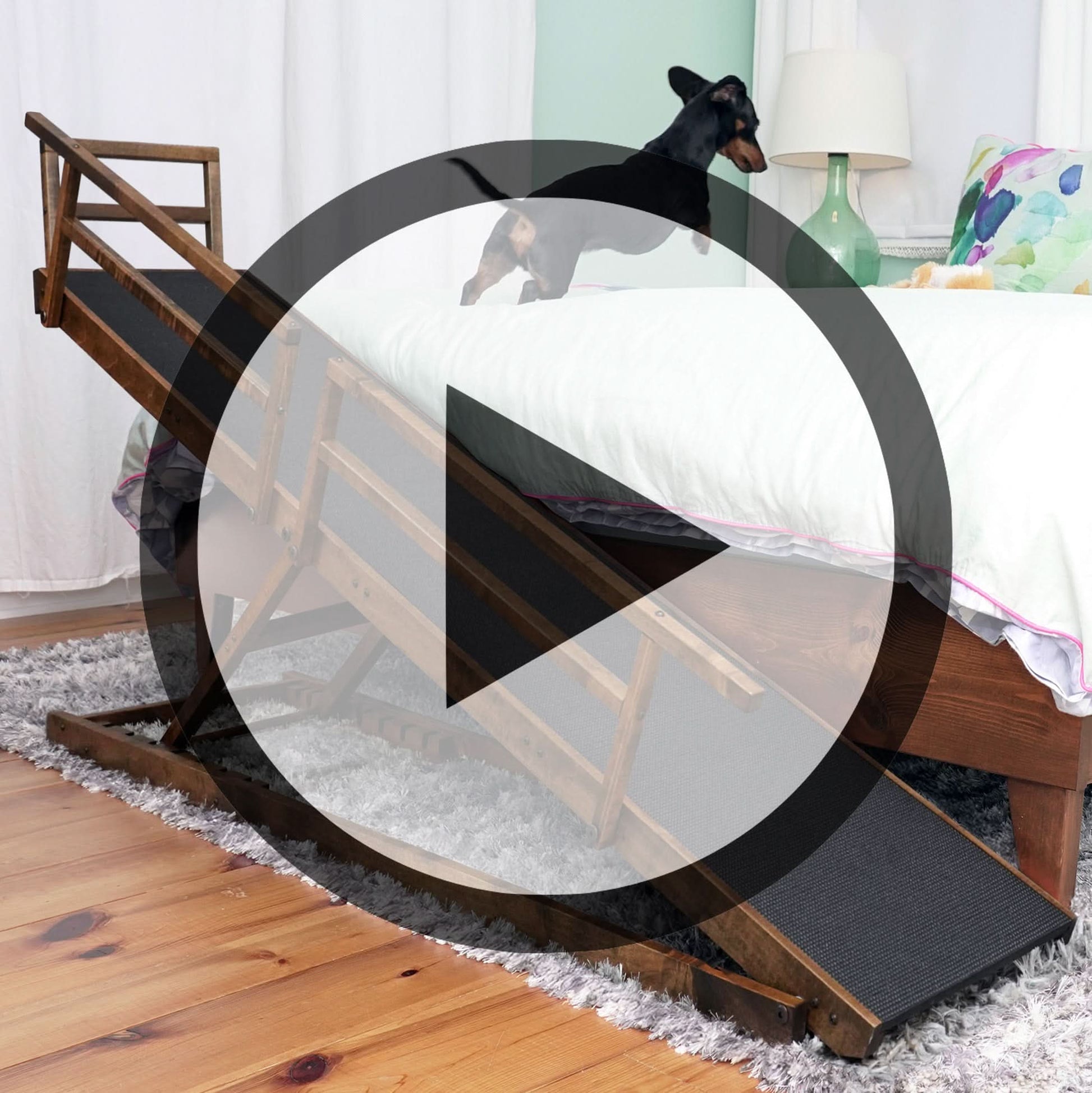 Small Dog Ramp for Bed
