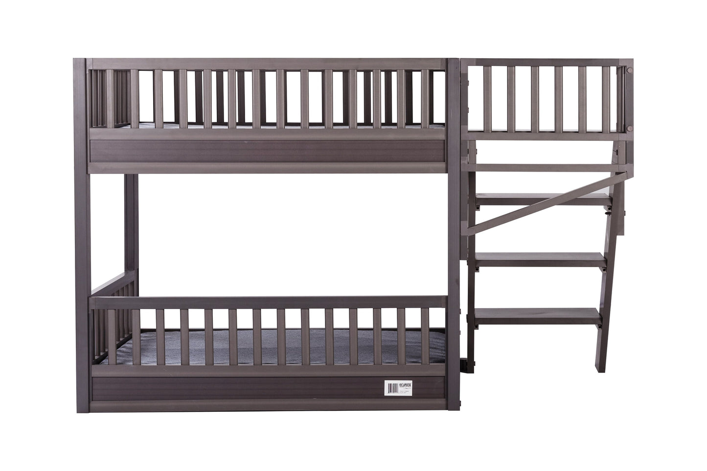 ® ECOFLEX® Dog Bunk Bed with Removable Memory Foam Cushions, Easy Assembly, Wide Stairs for Safe Climbing, Durable Composite, Ideal for Multiple Pets, Accommodates 2 Large or 3+ Small Dogs